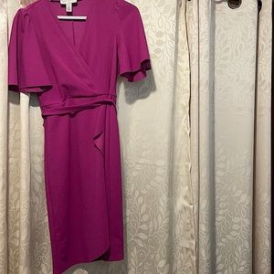 Donna Morgan Magenta Pink Dress size 4 US